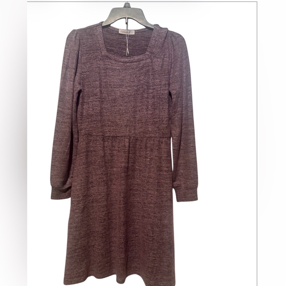 Long Sleeve Purple Dress NWT 💜